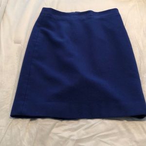 Pretty blue pencil skirt
